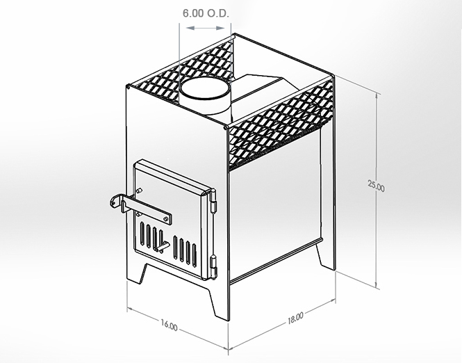 Small Sauna Stove